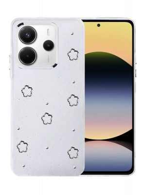 Newface Xiaomi Redmi Note 14 4G Fiyonk Desenli Kapak - Desen 2