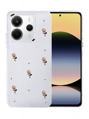 Newface Xiaomi Redmi Note 14 4G Fiyonk Desenli Kapak - Desen 6