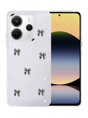 Newface Xiaomi Redmi Note 14 4G Fiyonk Desenli Kapak - Desen 8