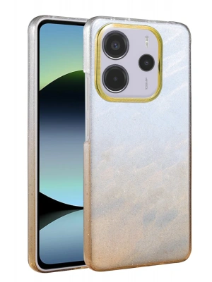 Newface Xiaomi Redmi Note 14 4G Glossy Kapak - Çöl Titanyum