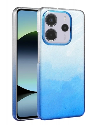 Newface Xiaomi Redmi Note 14 4G Glossy Kapak - Mavi