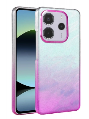 Newface Xiaomi Redmi Note 14 4G Glossy Kapak - Mor