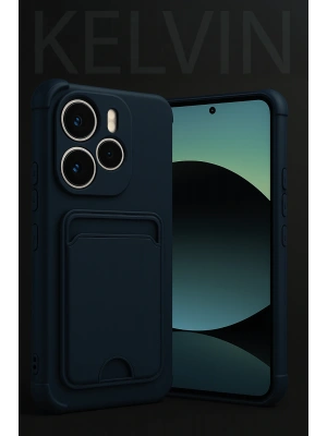 Newface Xiaomi Redmi Note 14 4G Kelvin Kartvizitli Silikon - Siyah