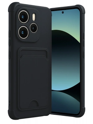 Newface Xiaomi Redmi Note 14 4G Kelvin Kartvizitli Silikon - Siyah