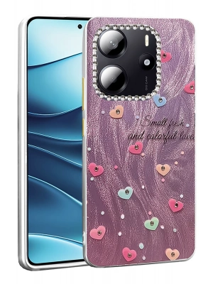 Newface Xiaomi Redmi Note 14 4G Kılıf Blade Aynalı Desenli Kapak - Desen 8