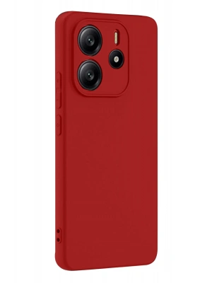 Newface Xiaomi Redmi Note 14 4G Kılıf First Silikon - Kırmızı