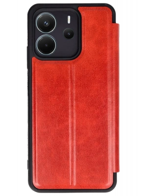 Newface Xiaomi Redmi Note 14 4G Kılıf Flip Cover - Kırmızı