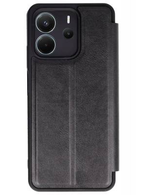 Newface Xiaomi Redmi Note 14 4G Kılıf Flip Cover - Siyah