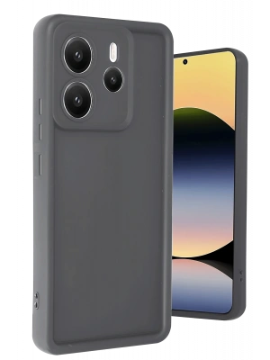 Newface Xiaomi Redmi Note 14 4G Kılıf Viera Silikon - Gri