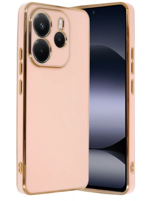 Newface Xiaomi Redmi Note 14 4G Kılıf Volet Silikon - Pembe