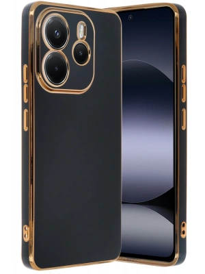 Newface Xiaomi Redmi Note 14 4G Kılıf Volet Silikon - Siyah