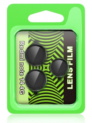 Newface Xiaomi Redmi Note 14 4G Raze Metal Kamera Lens - Siyah