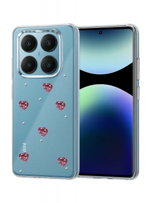 Newface Xiaomi Redmi Note 14 Pro 4G Fiyonk Desenli Kapak - Desen 7