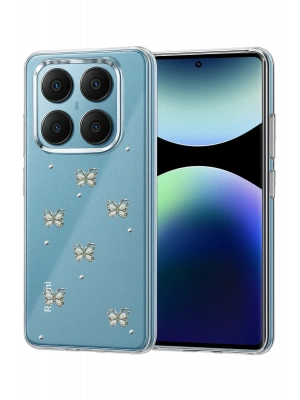 Newface Xiaomi Redmi Note 14 Pro 4G Fiyonk Desenli Kapak - Desen 9