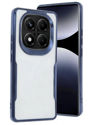 Newface Xiaomi Redmi Note 14 Pro 4G Kılıf Boyi Silikon Kapak - Lacivert