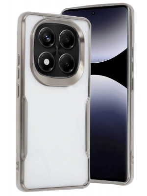 Newface Xiaomi Redmi Note 14 Pro 4G Kılıf Boyi Silikon Kapak - Titan Gri