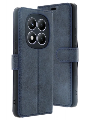 Newface Xiaomi Redmi Note 14 Pro 4G Kılıf Trend S Plus Kapaklı Kılıf - Lacivert