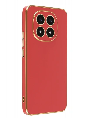 Newface Xiaomi Redmi Note 14 Pro 4G Kılıf Volet Silikon - Kırmızı