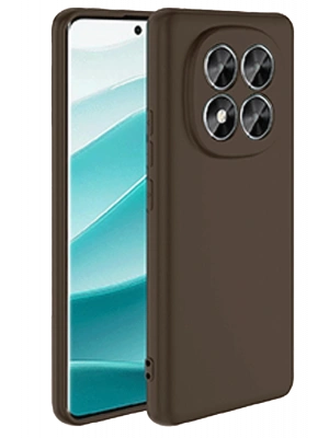 Newface Xiaomi Redmi Note 14 Pro 5G Kılıf First Silikon - Kahverengi