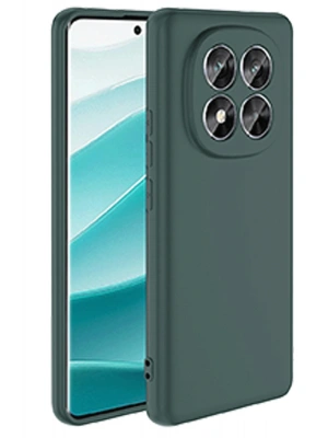 Newface Xiaomi Redmi Note 14 Pro 5G Kılıf First Silikon - Koyu Yeşil