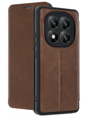 Newface Xiaomi Redmi Note 14 Pro 5G Kılıf Flip Cover - Taba