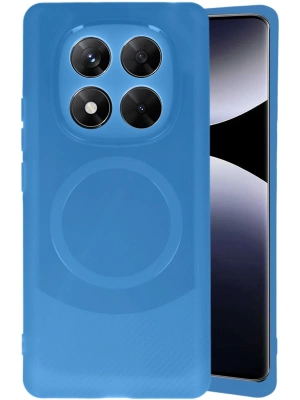 Newface Xiaomi Redmi Note 14 Pro 5G Kılıf Maya Karbon Kapak - Lacivert