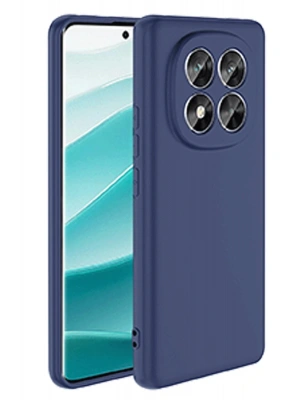 Newface Xiaomi Redmi Note 14 Pro 5G Kılıf Nano içi Kadife Silikon - Lacivert