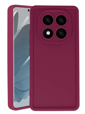 Newface Xiaomi Redmi Note 14 Pro 5G Kılıf Viera Silikon - Bordo