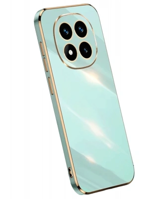 Newface Xiaomi Redmi Note 14 Pro 5G Kılıf Volet Silikon - Açık Yeşil