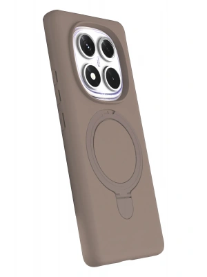 Newface Xiaomi Redmi Note 14 Pro 5G Regal Magsafe Standlı Kapak - Çöl Titanyum