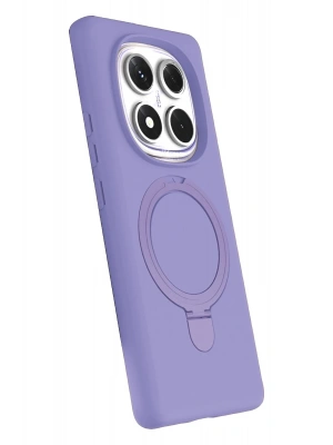 Newface Xiaomi Redmi Note 14 Pro 5G Regal Magsafe Standlı Kapak - Lila