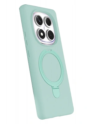 Newface Xiaomi Redmi Note 14 Pro 5G Regal Magsafe Standlı Kapak - Su Yeşili