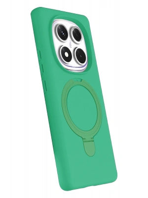 Newface Xiaomi Redmi Note 14 Pro 5G Regal Magsafe Standlı Kapak - Yeşil