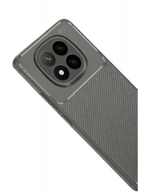 Newface Xiaomi Redmi Note 14 Pro Plus Kılıf Auto Focus Karbon Kapak - Gri