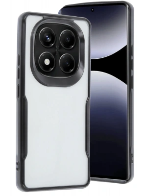 Newface Xiaomi Redmi Note 14 Pro Plus Kılıf Boyi Silikon Kapak - Siyah