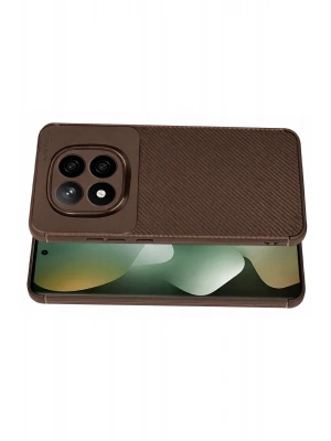 Newface Xiaomi Redmi Note 15 4G Auto Focus Karbon Kapak - Kahverengi