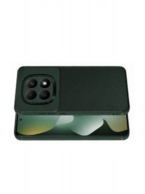 Newface Xiaomi Redmi Note 15 4G Auto Focus Karbon Kapak - Koyu Yeşil