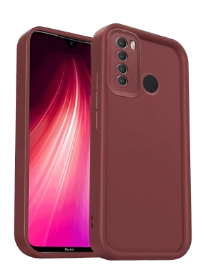 Newface Xiaomi Redmi Note 8 Kılıf Viera Silikon - Bordo