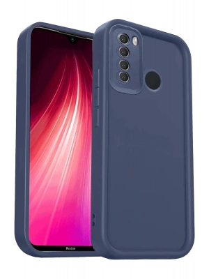 Newface Xiaomi Redmi Note 8 Kılıf Viera Silikon - Lacivert