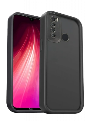 Newface Xiaomi Redmi Note 8 Kılıf Viera Silikon - Siyah