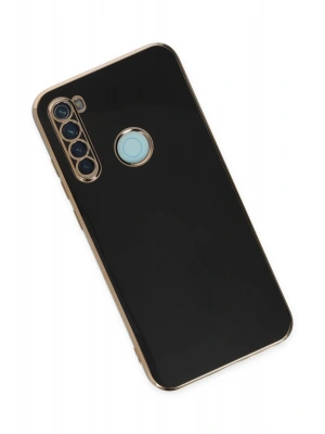 Newface Xiaomi Redmi Note 8 Kılıf Volet Silikon - Siyah