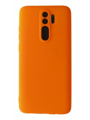 Newface Xiaomi Redmi Note 8 Pro Kılıf First Silikon - Turuncu