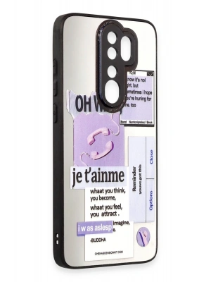 Newface Xiaomi Redmi Note 8 Pro Kılıf Mirror Desenli Kapak - Mirror - 4