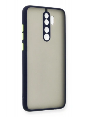 Newface Xiaomi Redmi Note 8 Pro Kılıf Montreal Silikon Kapak - Lacivert