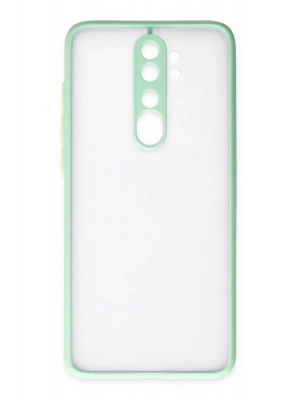 Newface Xiaomi Redmi Note 8 Pro Kılıf Montreal Silikon Kapak - Turkuaz