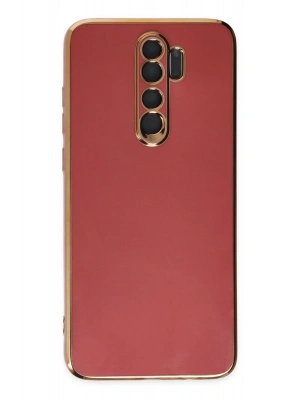 Newface Xiaomi Redmi Note 8 Pro Kılıf Volet Silikon - Kırmızı