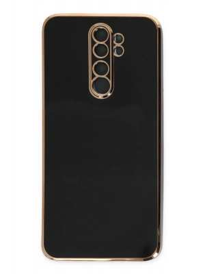 Newface Xiaomi Redmi Note 8 Pro Kılıf Volet Silikon - Siyah