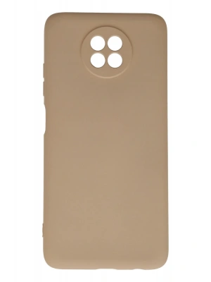 Newface Xiaomi Redmi Note 9 5G Kılıf Nano içi Kadife Silikon - Bej