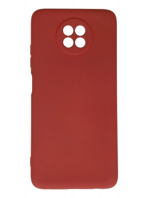 Newface Xiaomi Redmi Note 9 5G Kılıf Nano içi Kadife Silikon - Kiremit