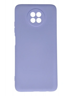Newface Xiaomi Redmi Note 9 5G Kılıf Nano içi Kadife Silikon - Lila